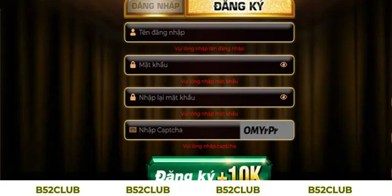 đăng ký, đăng nhập