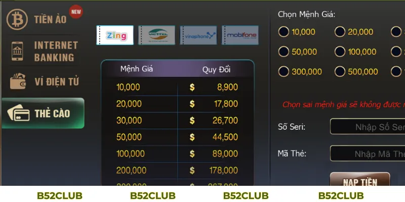 Ibanking B52club