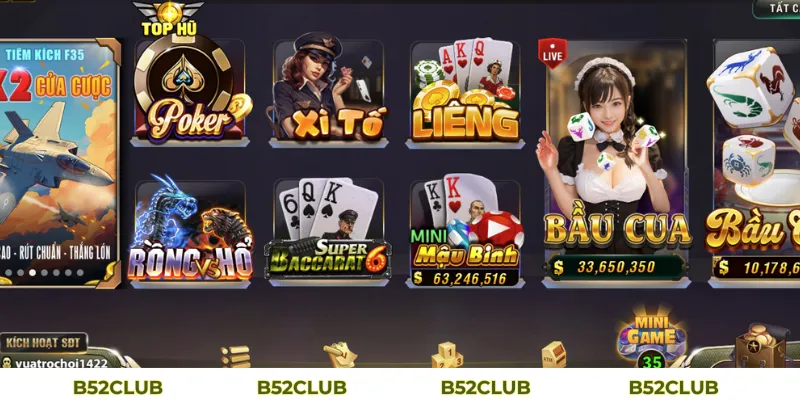 Xoá Tài Khoản B52club